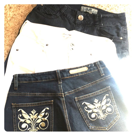 Calvin Klein Denim - 3 pairs of jeans! Calvin Klein, cosmopolitan, jolt